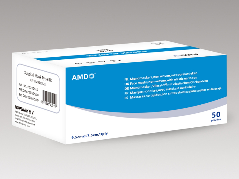 Mască de față tip iir